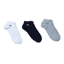 Load image into Gallery viewer, Lacoste Core Performance Low Unisex Socks - Gray/White/Navy/M
 - 1