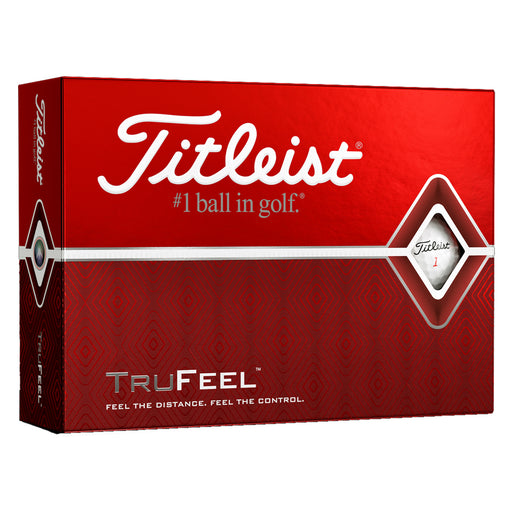 Titleist TruFeel Golf Balls - Dozen 1 - Yellow