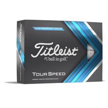 Load image into Gallery viewer, Titleist Tour Speed Golf Balls - Dozen - White
 - 1