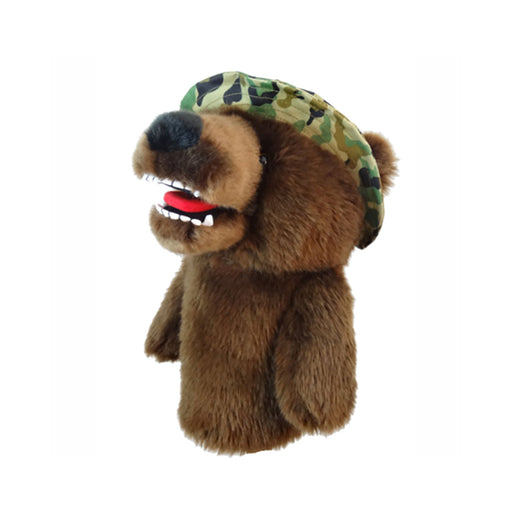 Daphne's Animal Driver Headcover - Military Bear