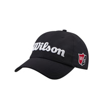Load image into Gallery viewer, Wilson Pro Tour Juniors Golf Hat - Black/One Size
 - 1