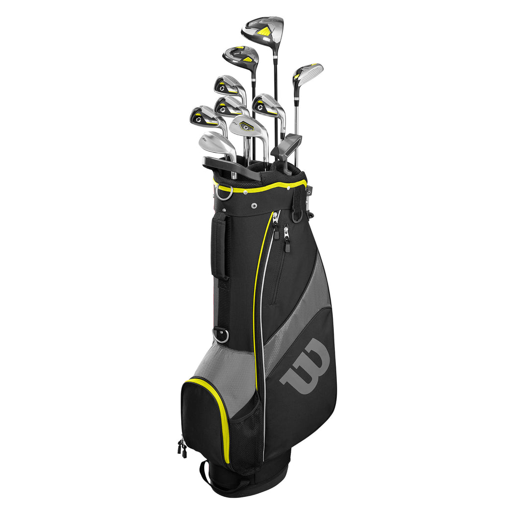 Wilson Profile SGI Teen LH Carry Complete Golf Set - Teen/Yellow