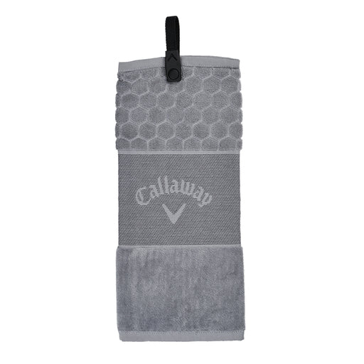 Callaway Tri-Fold Golf Towel - Silver