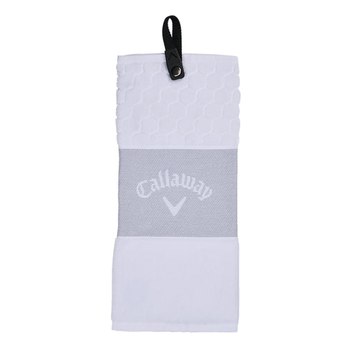 Callaway Tri-Fold Golf Towel - White