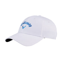 Load image into Gallery viewer, Callaway Liquid Metal Womens Golf Hat - White/Blue/One Size
 - 4