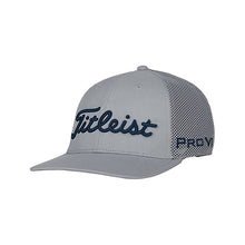 Load image into Gallery viewer, Titleist Tour Snapback Mesh Mens Golf Hat - Gray/Navy/One Size
 - 3