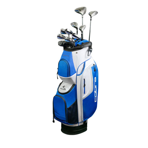 Cobra Fly-XL Cart RH Steel Mens Complete Golf Set - Standard/Regular/Black/Blue