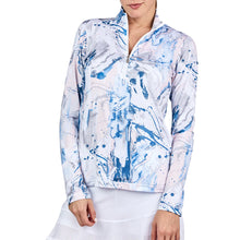 Load image into Gallery viewer, Sofibella Long Sleeve UV Feather Wmns Golf 1/4 Zip - Art Show/2X
 - 5