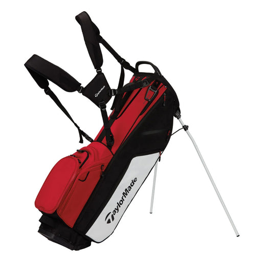 TaylorMade FlexTech Crossover Golf Stand Bag - Red/Black