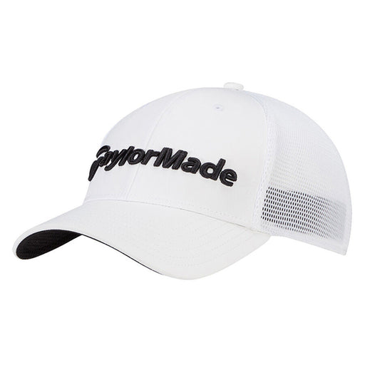 TaylorMade Performance Cage Adj Mens Golf Hat - White/One Size