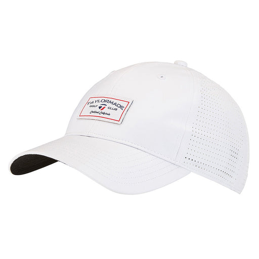 TaylorMade Performance Lite Patch Mens Golf Hat - White/One Size