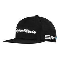 Load image into Gallery viewer, TaylorMade Tour Flatbill Mens Golf Hat - Black/One Size
 - 1