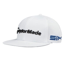 Load image into Gallery viewer, TaylorMade Tour Flatbill Mens Golf Hat - White/One Size
 - 2