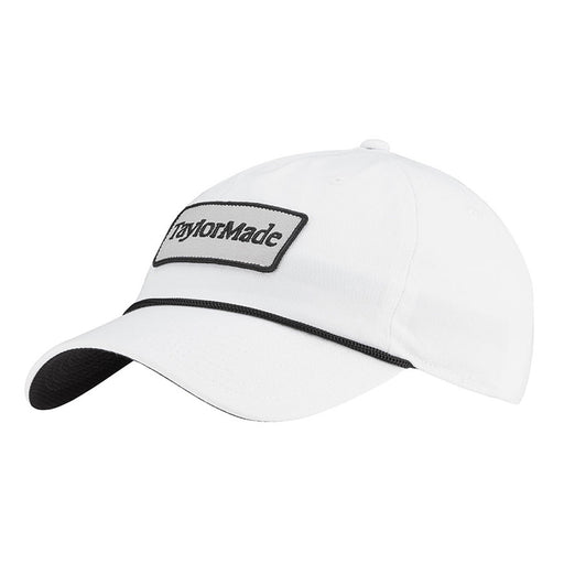 TaylorMade Vintage 5 Panel Rope Mens Golf Hat - White/One Size