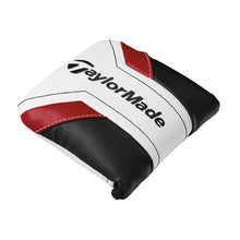Load image into Gallery viewer, TaylorMade Spider Mallet Headcover - White/Red/Black
 - 1