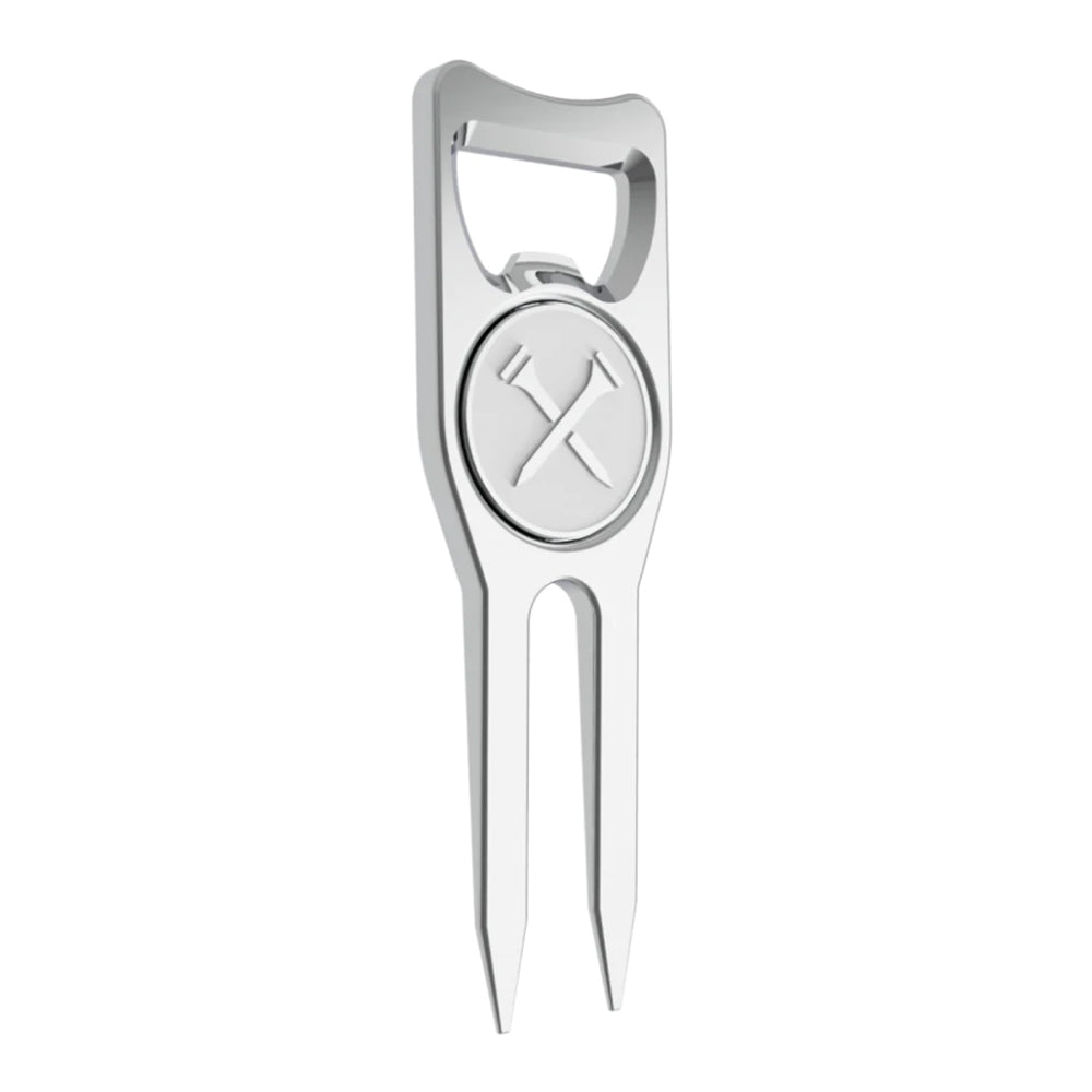 Blue Tees 6-in-1 Divot Tool - Silver