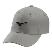 Load image into Gallery viewer, Mizuno Tour Adjustable Lightweight Golf Hat - Frost Grey/Blk/One Size
 - 2
