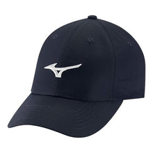 Load image into Gallery viewer, Mizuno Tour Adjustable Lightweight Golf Hat - Navy/White/One Size
 - 4