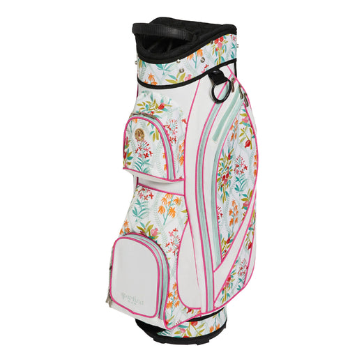Spartina 449 Womens Golf Cart Bag - Q Topiary Wht