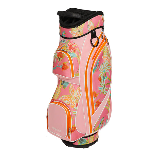 Spartina 449 Womens Golf Cart Bag - Q Trop Flrl Pnk