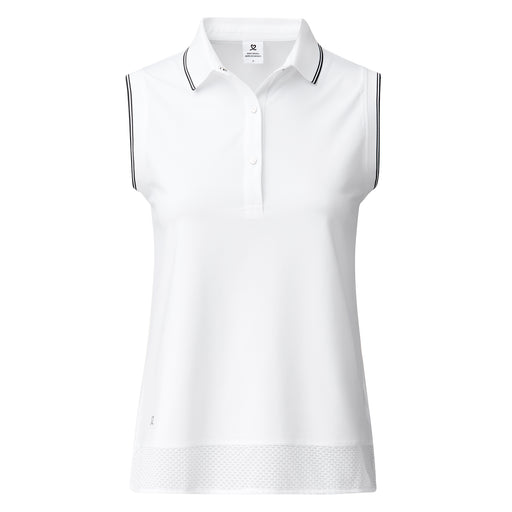 Daily Sports Corina Womens Sleeveless Golf Polo - WHITE 100/XL