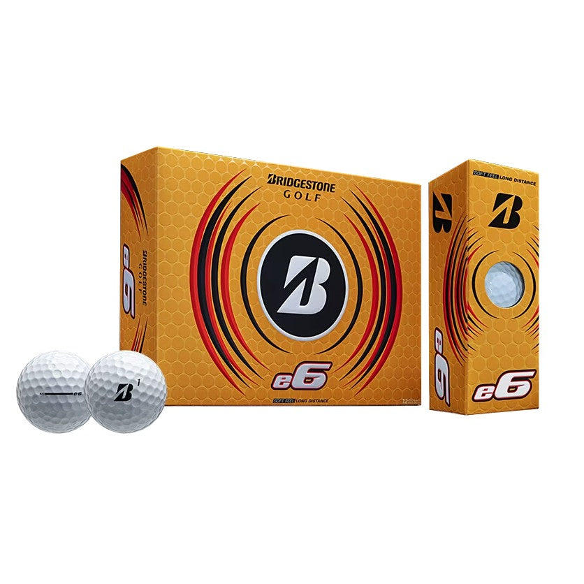 Bridgestone e6 Golf Balls - Dozen - White