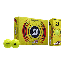 Load image into Gallery viewer, Bridgestone e6 Golf Balls - Dozen - Yellow
 - 4