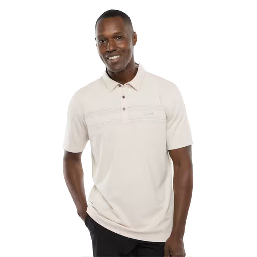 Travis Mathew Turn Back Mens Golf Polo - Moonbeam 1mob/XL