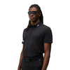 J. Lindeberg Heath Regular Fit Black Mens Golf Polo