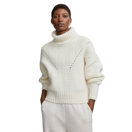 Varley Rogan Cropped Knit Womens Sweater