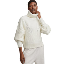 Load image into Gallery viewer, Varley Rogan Cropped Knit Womens Sweater - Egret/M
 - 1