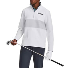 Load image into Gallery viewer, Under Armour Storm Daytona Mens Golf 1/2 Zip - WHITE 100/XL
 - 1