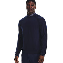 Load image into Gallery viewer, Under Armour Intelliknit Mens Golf Crewneck - MIDNGT NAVY 410/XXL
 - 3