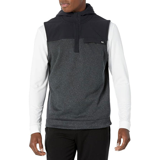 Under Armour Storm Sweaterfleece Mens Golf Vest - BLACK 001/XXL