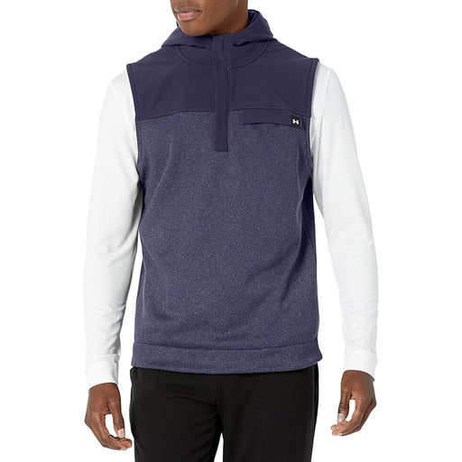 Under Armour Storm Sweaterfleece Mens Golf Vest - MIDNGT NAVY 410/XL