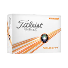 Load image into Gallery viewer, Titleist Velocity Golf Balls - Dozen - Matte Orange
 - 3