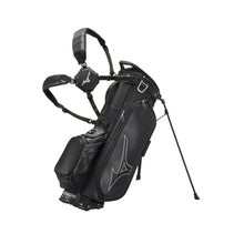 Load image into Gallery viewer, Mizuno Tour 6-Way Black Golf Stand Bag - Black
 - 1