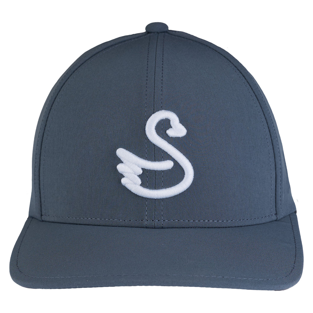 Swannies Delta Mens Golf Hat - Navy/White/One Size