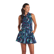 Load image into Gallery viewer, Puma Golf Paradise Pleated Womens Golf Dress - Deep Navy/White/L
 - 1