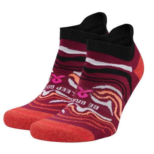 Balega Grit and Grace Womens No Show Tab Socks - Wildberry/M