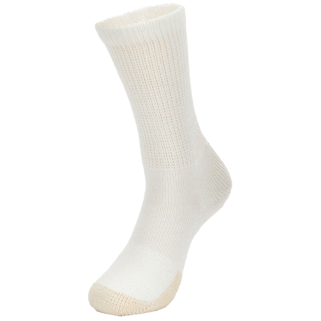 Thorlo Tennis Maximum Cushion Crew Socks - White/XL