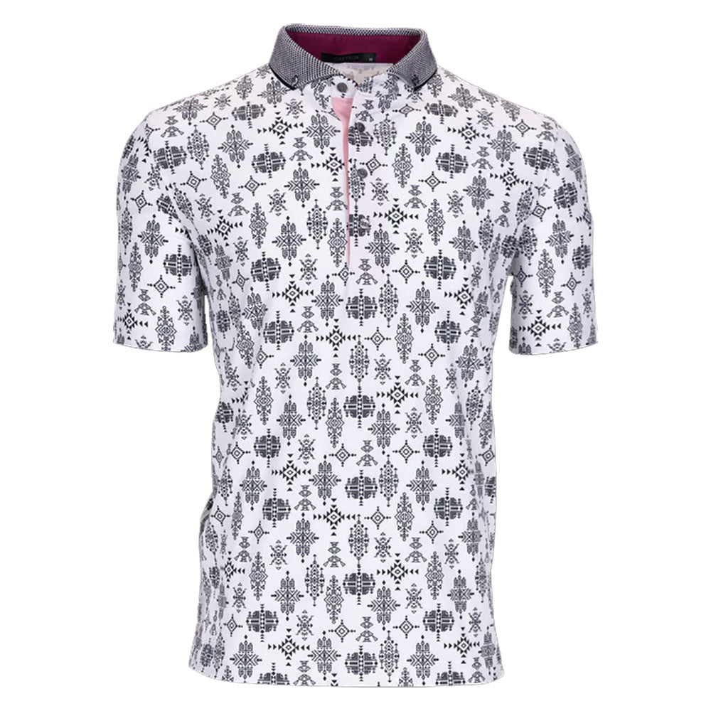 Greyson Spirit World Arctic Mens Golf Polo - ARCTIC 100/XL