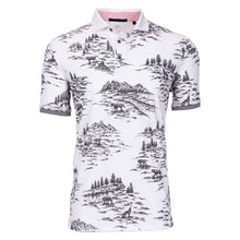 Load image into Gallery viewer, Greyson Wolf Toile Arctic Mens Golf Polo - ARCTIC 100/XL
 - 1