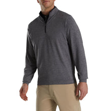 Load image into Gallery viewer, Footjoy Ltwt Solid Mid Charcoal Mens Golf 1/2 Zip - Charcoal/XXL
 - 1