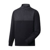 FootJoy Heather Yoke Black Mens Golf 1/2 Zip