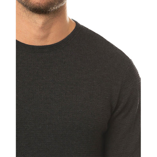 TravisMathew Cloud Waffle Mens Long Sleeve Crew