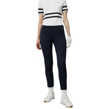 Load image into Gallery viewer, J. Lindeberg Lei Fleece Twill Navy Wmns Golf Pants - JL NAVY 6855/29
 - 1