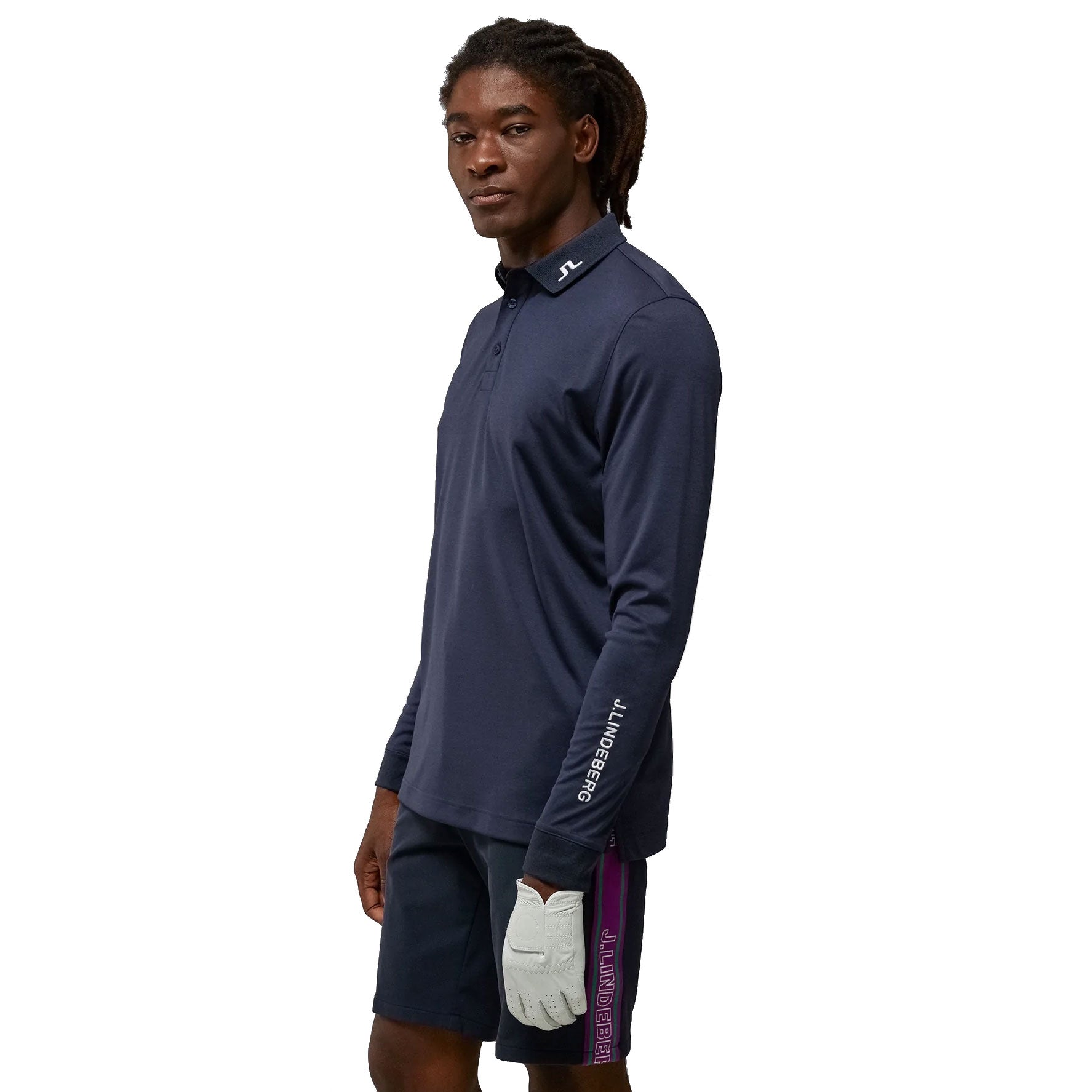 J. Lindeberg Tour Tech Mens Long Sleeve Golf Polo – Golf-Clubs.com