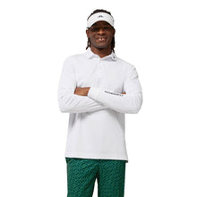 Load image into Gallery viewer, J. Lindeberg Tour Tech Mens Long Sleeve Golf Polo - WHITE 0000/XL
 - 6