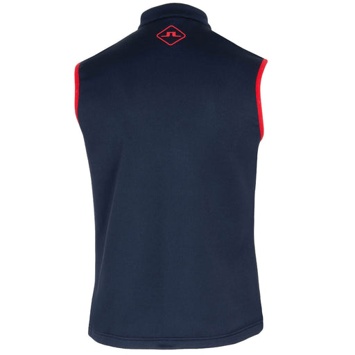 J. Lindeberg Neso Mid Layer Navy Mens Golf Vest